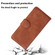 ZTE Blade A72 / V40 Vita Skin Feel Pure Color Flip Leather Phone Case - Brown