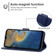 ZTE Blade A72 4G / V40 Vita Leather Phone Case - Blue