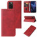 ZTE Blade A72 4G / V40 Vita Magnetic Closure Leather Phone Case - Red ZTE Blade A72 4G / V40 Vita Magnetic Closure Leather Phone Case - Red