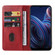 ZTE Blade A72 4G / V40 Vita Magnetic Closure Leather Phone Case - Red ZTE Blade A72 4G / V40 Vita Magnetic Closure Leather Phone Case - Red