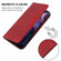 ZTE Blade A72 4G / V40 Vita Magnetic Closure Leather Phone Case - Red ZTE Blade A72 4G / V40 Vita Magnetic Closure Leather Phone Case - Red