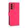 ZTE Blade A72 4G / V40 Vita Skin Feel Magnetic Flip Leather Phone Case - Rose Red