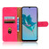 ZTE Blade A72 4G / V40 Vita Skin Feel Magnetic Flip Leather Phone Case - Rose Red