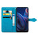ZTE Blade A72 4G Mandala Flower Embossed Leather Phone Case - Blue