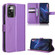ZTE Blade A72 5G Diamond Texture Leather Phone Case - Purple
