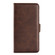 ZTE Blade A72 5G Dual-side Magnetic Buckle Horizontal Flip Leather Phone Case - Brown