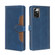 ZTE Blade A72 5G Skin Feel Magnetic Buckle Leather Phone Case - Blue