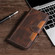 ZTE Blade A72 5G Skin Feel Magnetic Buckle Leather Phone Case - Brown