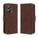 ZTE Blade L220 Skin Feel Calf Texture Card Slots Leather Phone Case - Brown