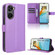ZTE Blade V40 Design Diamond Texture Leather Phone Case - Purple
