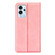 ZTE Blade V40 Pro Retro-skin Magnetic Suction Leather Phone Case - Pink