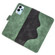 ZTE Blade V40 Pro Stitching Horizontal Flip Leather Phone Case - Green