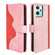 ZTE Blade V40 Pro Stitching Horizontal Flip Leather Phone Case - Pink Red