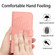ZTE Blade V40 Vita / A72 Skin Feel Sun Flower Pattern Flip Leather Phone Case with Lanyard - Pink