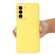 ZTE Blade V40 Vita Pure Color Liquid Silicone Shockproof Full Coverage Phone Case - Yellow