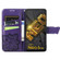 ZTE Blade V40s Butterfly Love Flower Embossed Leather Phone Case - Purple