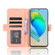 ZTE Blade V40s Skin Feel Calf Texture Card Slots Leather Phone Case - Pink