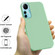 ZTE Blade V41 Smart Pure Color Liquid Silicone Shockproof Phone Case - Green