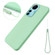 ZTE Blade V41 Smart Pure Color Liquid Silicone Shockproof Phone Case - Green