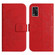 ZTE Libero 5G II A103ZT Japan Edition Skin Feel Sun Flower Pattern Flip Leather Phone Case with Lanyard - Red