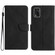 ZTE Libero 5G II Stitching Embossed Leather Phone Case - Black