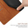 ZTE Libero 5G II Stitching Embossed Leather Phone Case - Brown