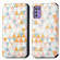 ZTE Libero 5G III CaseNeo Colorful Magnetic Leather Phone Case - Rhombus