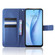 ZTE Libero 5G III Diamond Texture Leather Phone Case - Blue