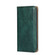 ZTE Libero 5G III Gloss Oil Solid Color Magnetic Leather Phone Case - Green
