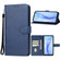 ZTE Libero 5G III Leather Phone Case - Blue
