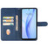 ZTE Libero 5G III Leather Phone Case - Blue