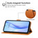ZTE Libero 5G III Leather Phone Case - Brown