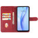ZTE Libero 5G III Leather Phone Case - Red