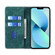 ZTE Libero 5G III RFID Anti-theft Brush Magnetic Leather Phone Case - Green