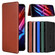 ZTE nubia Red Magic 6 / 6 Pro Carbon Fiber Texture Horizontal Flip TPU + PC + PU Leather Case with Card Slot - Brown