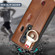 ZTE nubia Red Magic 7 Wristband Leather Back Phone Case - Brown