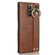 ZTE nubia Red Magic 8 Pro+ Wristband Leather Back Phone Case - Brown