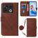 ZTE Nubia Z40S Pro Crossbody 3D Embossed Flip Leather Phone Case - Brown