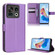 ZTE Nubia Z40S Pro Diamond Texture Leather Phone Case - Purple