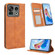 ZTE Nubia Z40S Pro Magnetic Buckle Retro Texture Leather Phone Case - Brown