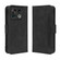 ZTE Nubia Z40S Pro Skin Feel Calf Texture Card Slots Leather Phone Case - Black