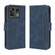 ZTE Nubia Z40S Pro Skin Feel Calf Texture Card Slots Leather Phone Case - Blue