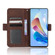 ZTE Nubia Z40S Pro Skin Feel Calf Texture Card Slots Leather Phone Case - Brown