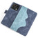ZTE Nubia Z40S Pro Stitching Horizontal Flip Leather Phone Case - Blue