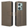 ZTE nubia Z50 Diamond Texture Leather Phone Case - Brown