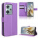 ZTE nubia Z50 Diamond Texture Leather Phone Case - Purple