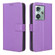 ZTE nubia Z50 Diamond Texture Leather Phone Case - Purple