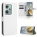 ZTE nubia Z50 Diamond Texture Leather Phone Case - White