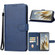 ZTE nubia Z50 Leather Phone Case - Blue