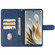 ZTE nubia Z50 Leather Phone Case - Blue